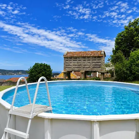 Casa Aldan - Piscina Barbacoa Chimenea Playa 900 M * Pineiro (Cangas)